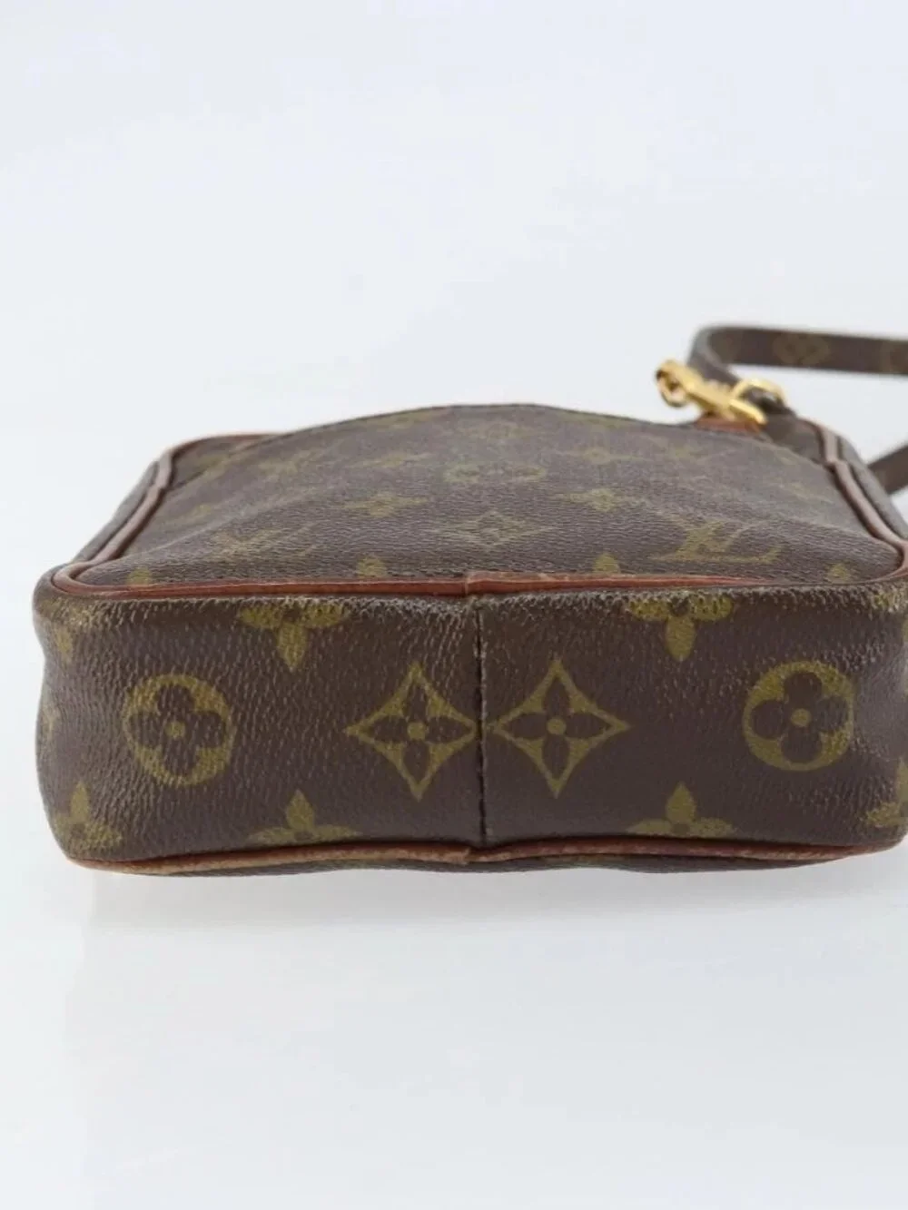 LOUIS VUITTON Monogram Danube Shoulder Bag Vintage M45266 LV Auth 160227